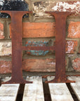 Classic Rusty Metal Letters 5" And 12" A-Z 0-9 Rustic Signs For The Home And Garden