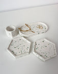 4 Piece Trinket Set - Terrazzo