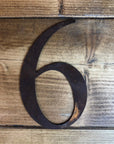 5" Classic Font Rusty Metal Alphabet Letters A-Z 0-9