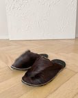 Adult Natural Goat skin Slippers