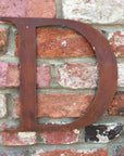 Classic Rusty Metal Letters 5" And 12" A-Z 0-9 Rustic Signs For The Home And Garden