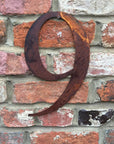 Classic Rusty Metal Letters 5" And 12" A-Z 0-9 Rustic Signs For The Home And Garden