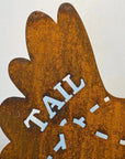 Butchers chicken Sign Wall Art