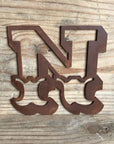 Rusty 5" Carnival Metal Letters A-Z