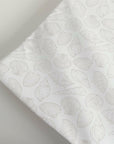 Anti-Roll Wedge Changing Mat - Delicate seashell print