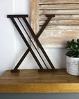 Rustic Art Deco Signs Rusty Metal Alphabet Letters – Home & Garden A-Z 0-9