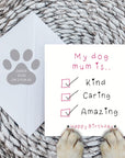My dog mum is…card