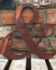 Classic Rusty Metal Letters 5" And 12" A-Z 0-9 Rustic Signs For The Home And Garden