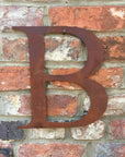 Classic Rusty Metal Letters 5" And 12" A-Z 0-9 Rustic Signs For The Home And Garden
