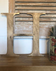 Distressed Gold 5" or 12" Classic Metal Letters, A-Z, 0-9