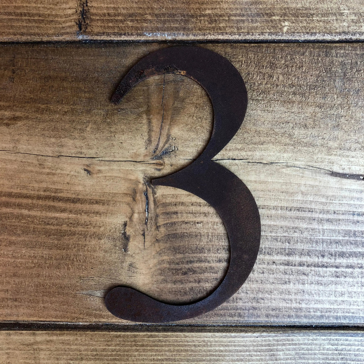 5" Classic Font Rusty Metal Alphabet Letters A-Z 0-9