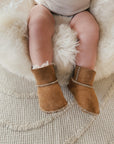Beige Baby Natural Sheepskin Boots