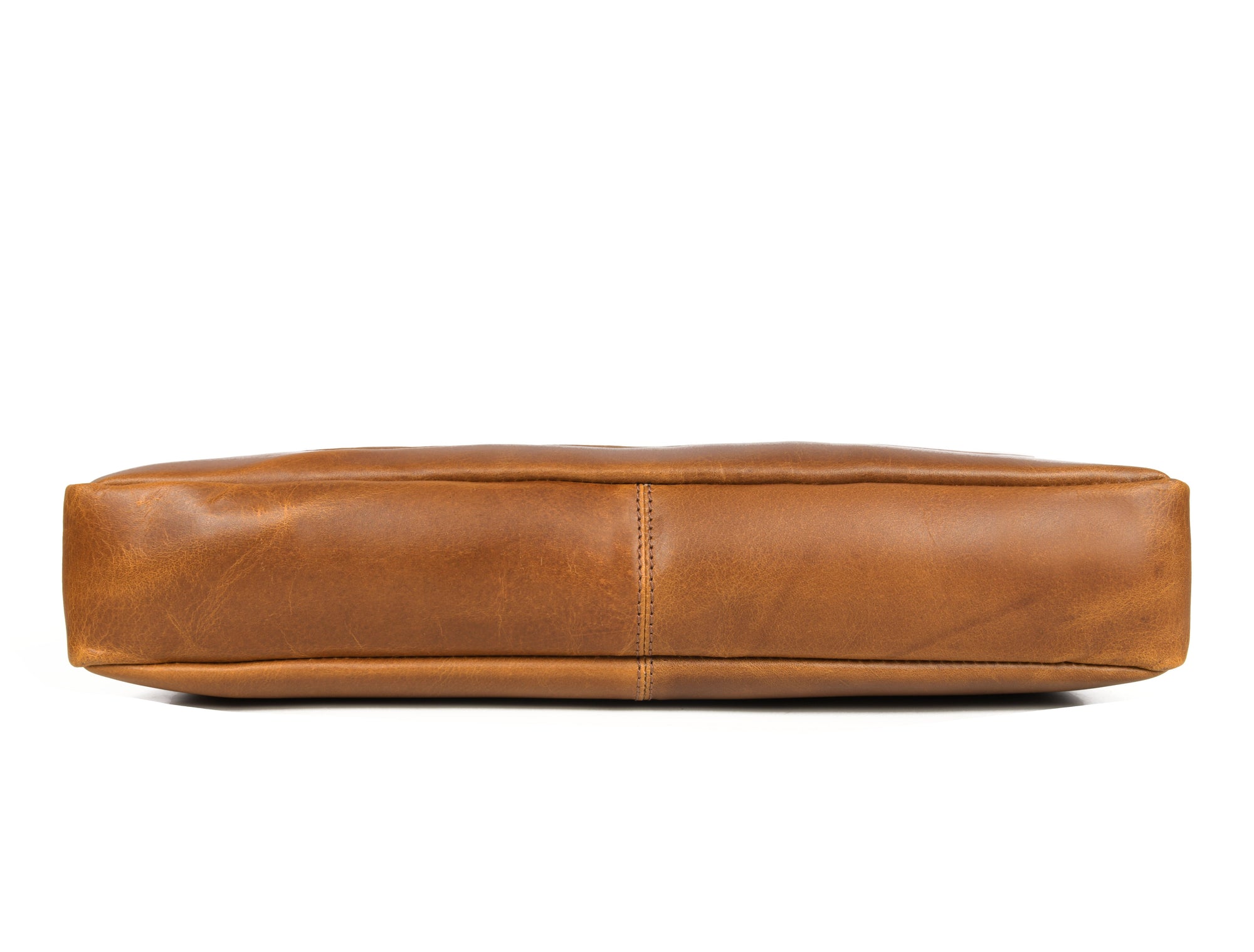 Hudson Leather Messenger Bag - Desert Tan