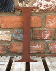 Classic Rusty Metal Letters 5" And 12" A-Z 0-9 Rustic Signs For The Home And Garden