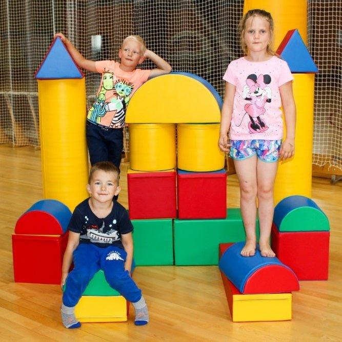 Soft Play Fortress Building Blocks Set