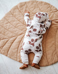 Eared Jumpsuit for Babies and Kids - Acorns on Sand
