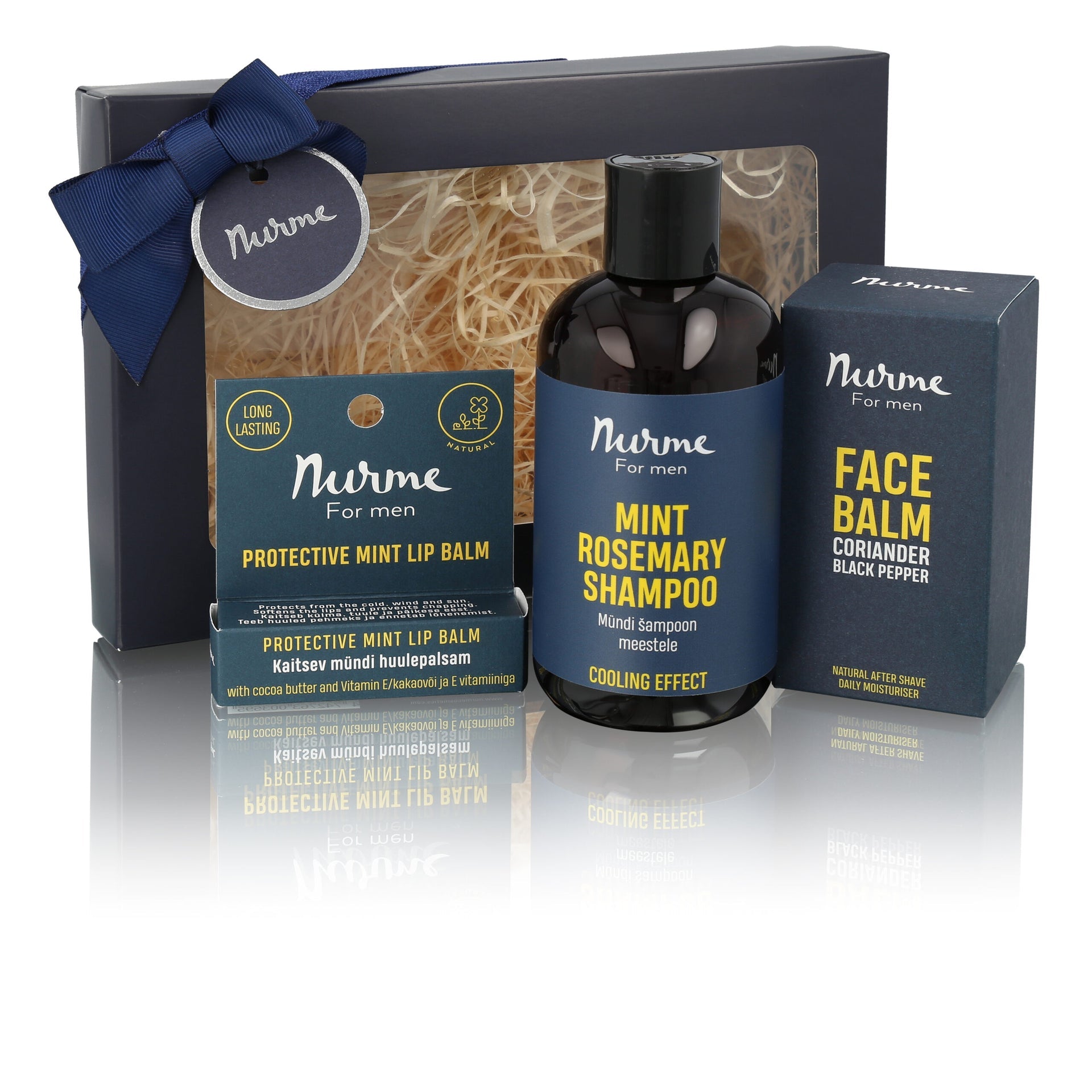 Nurme Men&#39;s Refreshing Gift Set – Natural Skin &amp; Hair Care Essentials by Nurme at www.brixbailey.com
