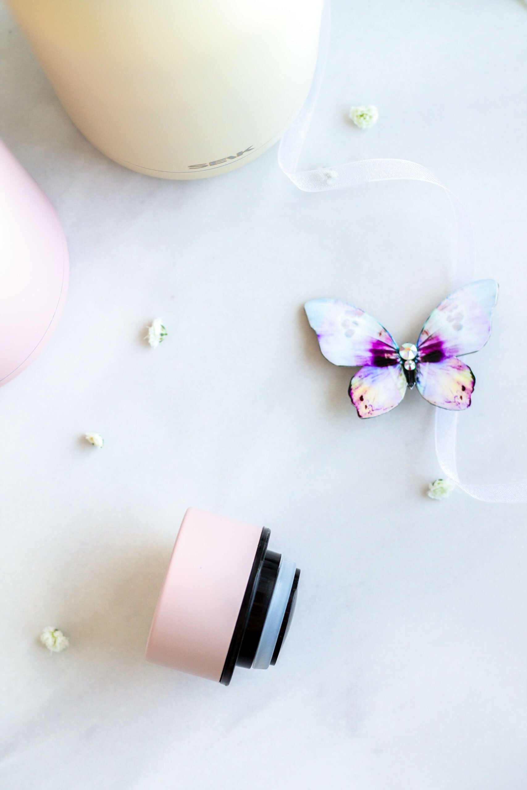 Pink Insulated Water Bottle 500ml