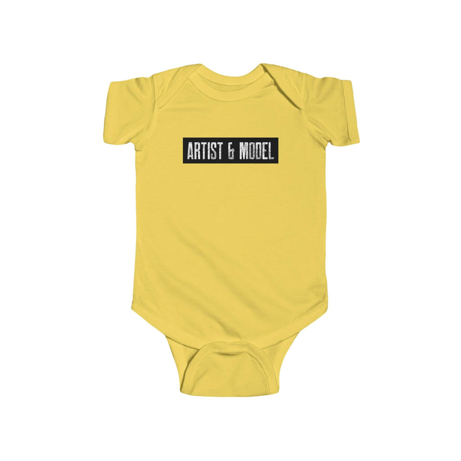 Infant Baby Artist Graphic Jersey Bodysuit Onesie - Brix + Bailey