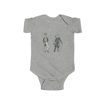 Infant Baby Chatting Graphic Jersey Bodysuit Onesie - Brix + Bailey