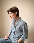 lina blouse | ink