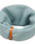 Turquoise Dog Neck Warmer for Stylish Winter Walks