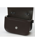 Aura Handmade Leather Bag - Dark Brown