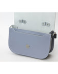 Aura Handmade Leather Bag - Lilac Grey