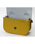 Aura Handmade Leather Bag - Yellow Ochre