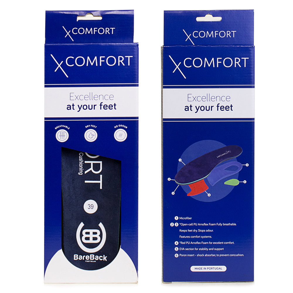 X Comfort Insoles for Better Fit and Support