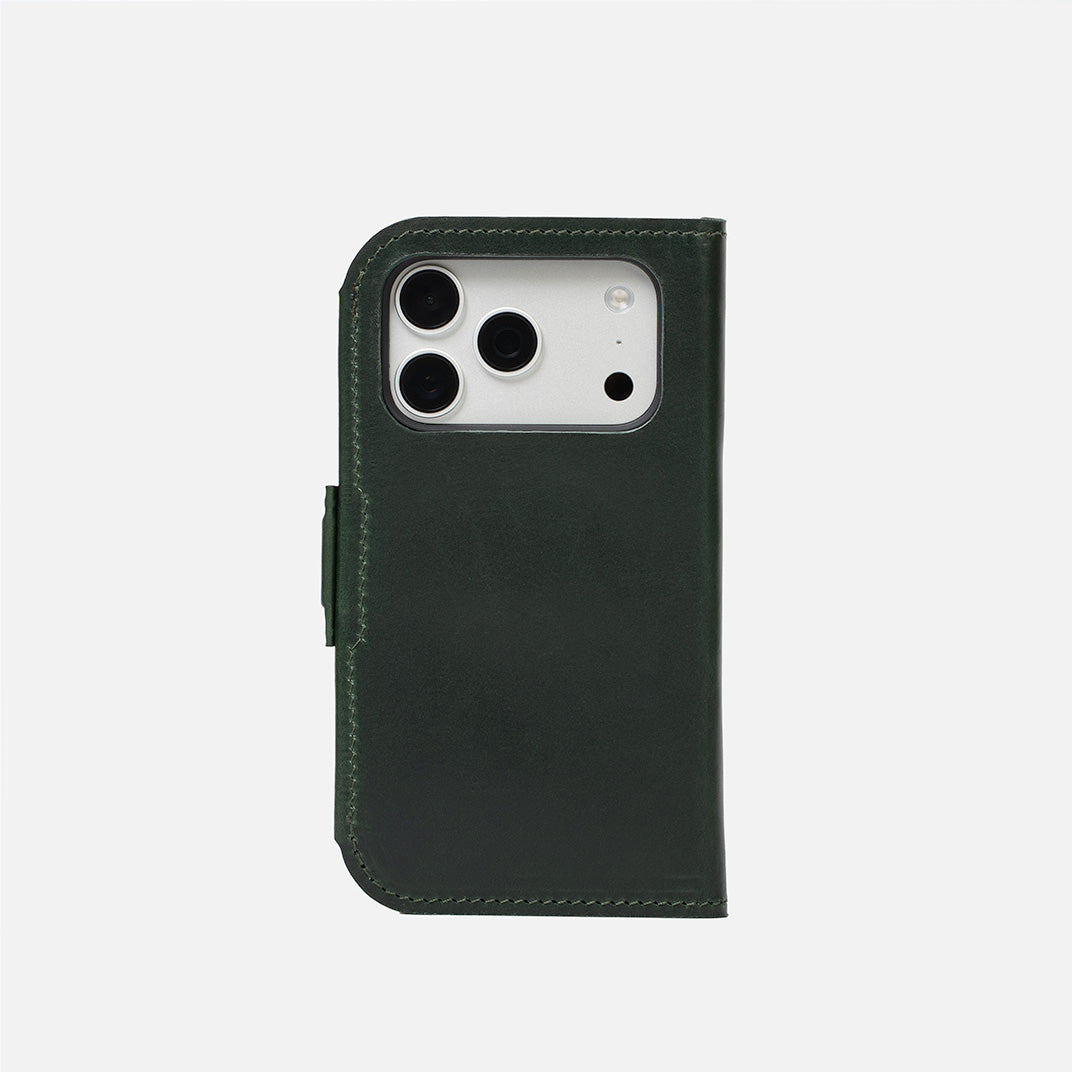 Leather Folio Case for iPhone 17 Series with MagSafe - Classic 5.1