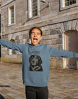 Crumb Catcher in Chief – The Black Labrador Kids' Sweatshirt