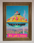 It's Just A Drone Framed Poster