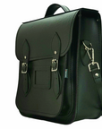 Handmade Leather City Backpack - Executive - British Racing Green