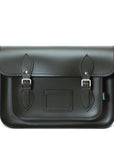 Handmade Leather Satchel - Ivy Green
