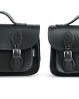 Handmade Leather Micro Satchel - Ivy Green