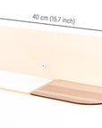 Steel & Wood Towel Rack - Beige