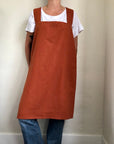 Block Smock Japanese Apron-12