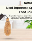Japanese SPA Sisal Brush