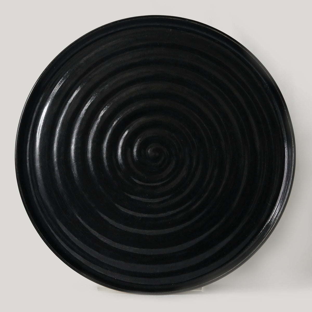 Jet Black Classic Dinner Plate