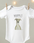 Whippet-Approved Snuggles: The Cutest Baby Bodysuit Ever!