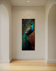 Blue Peacock Tapestry