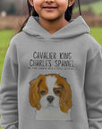 Little Monarchs & Muzzles: Eco Kids Hoodie for Pup-Loving Royalty