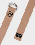 Yoga Studio GOTS Organic Cotton D-Ring 2.5m Yoga Belt Strap