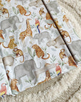 Standard Changing Mat - Jungle Animals Print