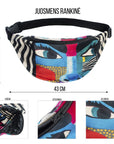 Adjustable Garbanota Printed Crossbody Bag – Artistic & Durable by Garbanota at www.brixbailey.com