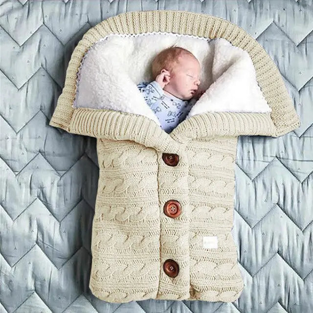 Baby Winter Warm Sleeping Bag - Cozy, Soft & Snug for Infants & Toddlers by Baby Lamby at brixbailey.com
