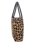 NEW Leopard Leather Day Tote Bag