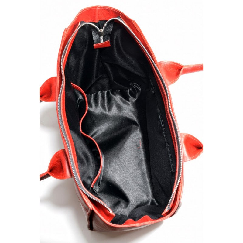 Cognac Leather Handbag No 35 29