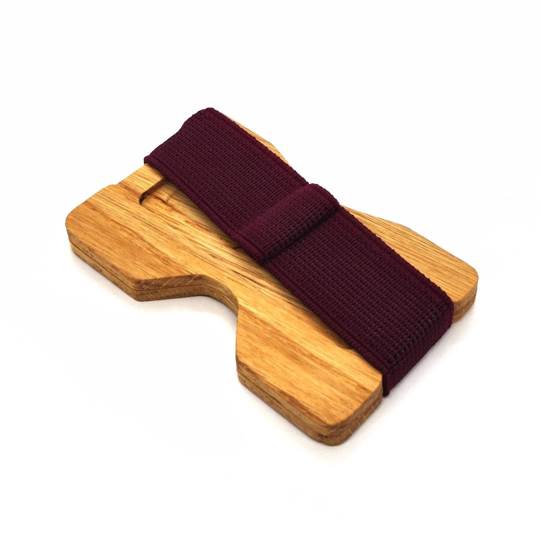 Elegant Oak Cardholder – RFID Protection &amp; Eco-Friendly by Seif Design at www.brixbailey.com